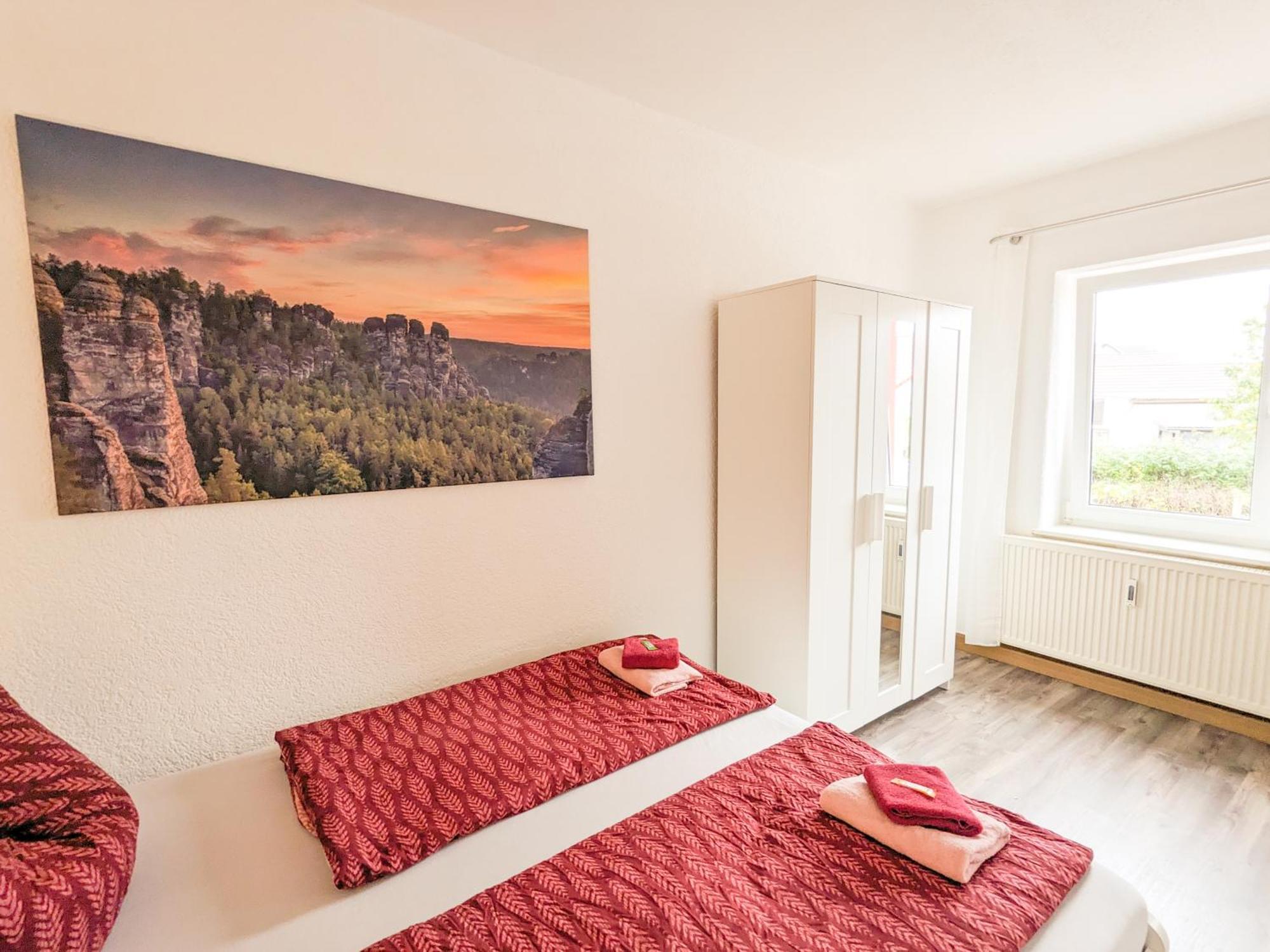 W2 - Urlaubsmagie - Im Herzen Des Elbsandsteingebirges ゼーブニッツ エクステリア 写真